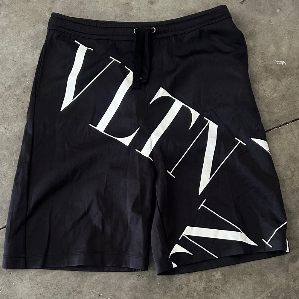 Valentino Black and White Board Shorts (basically new worn once)